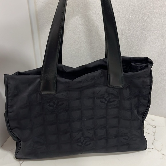 CHANEL Handbags - Chanel New Travel Line Black Nylon tote bag